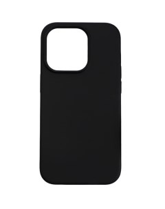 Чехол Ultimate для телефона iPhone 14 Pro силиконовый микрофибра черный Red line