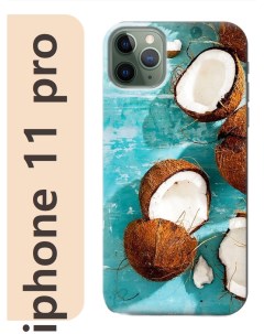 Чехол на Apple Iphone 11 pro кокосы 018 Nobrand