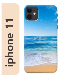 Чехол на Apple Iphone 11 Море пляж 043 Nobrand