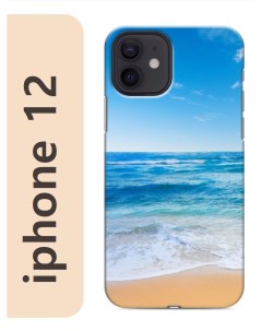 Чехол на Apple Iphone 12 Море пляж 043 Nobrand