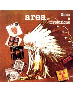 Area Gioia E Rivoluzione Limited Edition Numbered Reissue Orange Vinyl 2LP Iao
