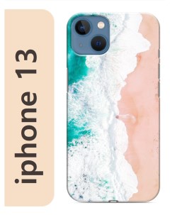 Чехол на Apple Iphone 13 Морская волна Море пляж 039 Nobrand
