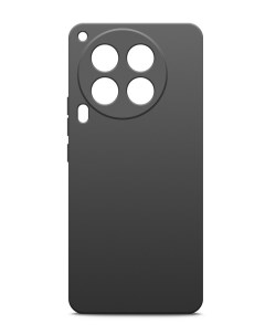 Чехол для Tecno Camon 30 5G силиконовый матовый черный Miuko
