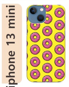 Чехол на Apple Iphone 13 mini Пончики симпсоны 049 Nobrand