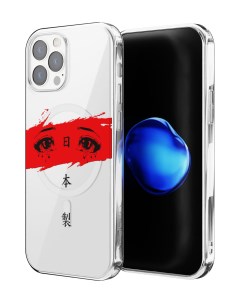 Чехол для iPhone 12 Pro Max с MagSafe Грустные глаза аниме Mcover