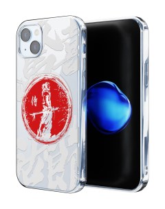Чехол для iPhone 15 Plus с MagSafe Ронин воин Японии Mcover
