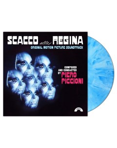 OST Scacco Alla Regina Piero Piccioni Blue Marbled Gatefold Limited LP Cinevox