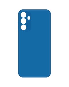 Чехол накладка Silicone Case для Samsung Galaxy A15 синий Krutoff