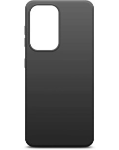 Чехол Silicone Case матовый для Samsung Galaxy A73 черный Borasco