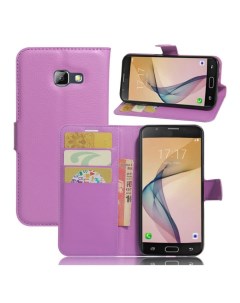 Чехол Wallet для смартфона Samsung Galaxy A5 2017 фиолетовый Printofon