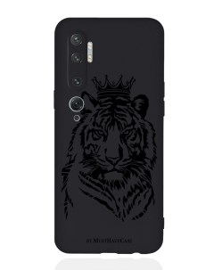 Чехол для Xiaomi Mi Note 10 10 Pro Тигр с Короной черный Musthavecase
