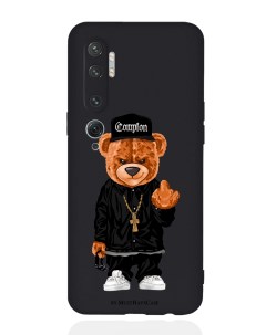 Чехол для Xiaomi Mi Note 10 10 Pro Мишка Compton черный Musthavecase
