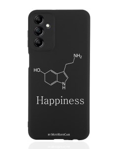 Чехол для Samsung Galaxy A14 Молекула счастья черный Musthavecase