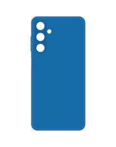 Чехол накладка Silicone Case для Samsung Galaxy A25 5G A256 синий Krutoff