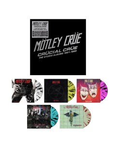 Motley Crue Crucial Crue Studio Albums 19811989 5LP Box Lim ed colour Bmg