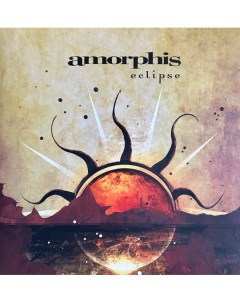 Amorphis Eclipse Coloured Orange Marbled Limited LP Atomic fire