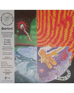 King Gizzard And The Lizard Wizard Quarters Audiophile 2LP Heavenly