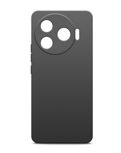 Чехол на Tecno Camon 30 Pro силиконовый черный матовый Brozo