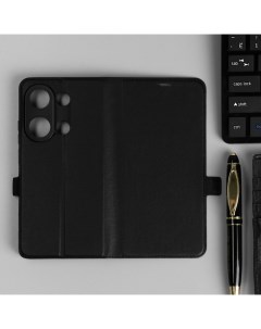 Чехол Book Case для Xiaomi Redmi Note 13 Pro 4G черный Borasco