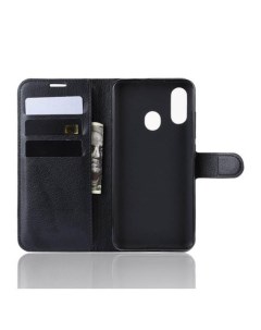 Чехол Wallet для смартфона ZTE Blade V10 Vita черный Printofon