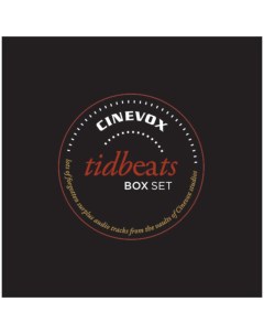 Various Artists Tidbeats Transparent Orange Box Limited 4LP Cinevox