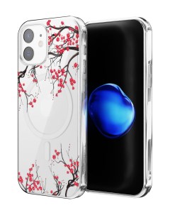 Чехол для iPhone 12 iPhone 12 Pro с MagSafe Сакура цветущая Mcover