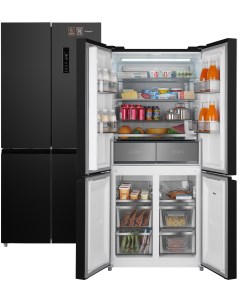 Холодильник WCD 590 черный Weissgauff