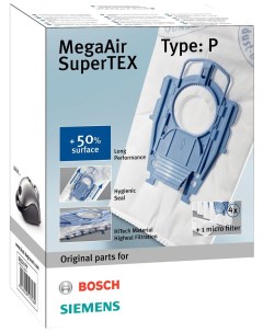 Пылесборник MEGAfilt SuperTEX BBZ41FGI Bosch