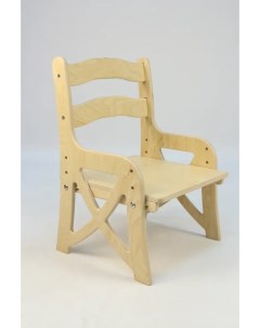 Детский деревянный растущий стул лакированный Я-егоза