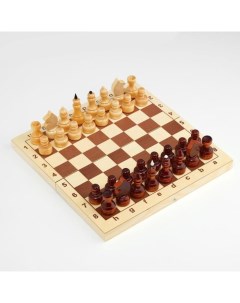Шахматы обиходные 29 х 29 см король 6 7 см пешка 3 1 см Nobrand
