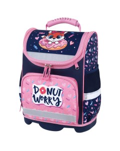 Рюкзак школьный Wise Donut worry 272073 для девочки ортопедический 1 класс Юнландия