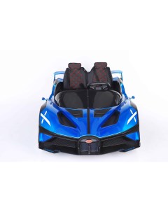 Электромобиль Bugatti sport 24V синий краска Toyland