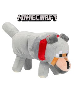 Мягкая игрушка Волк из игры Майнкрафт 36 см Minecraft