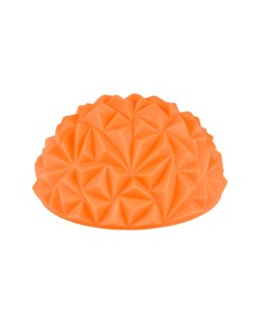 Массажер балансировочный полусфера надувная Кристалл 16см оранжевая Cliff