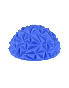 Массажер балансировочный полусфера надувная Кристалл 16см синяя Cliff