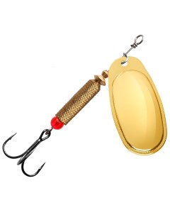 Блесна вертушка для рыбалки ESTI ROCKET 17 золото 1 золотой 1 1 штука Aqua