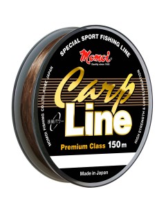 Монофильная леска для рыбалки Carp Line 1 0 4 15 150 1 коричневый dark Momoi