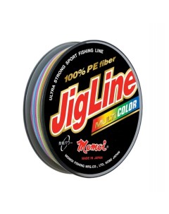 Плетеный шнур для рыбалки JigLine Multicolor 0 14 10 150 0 7 Momoi