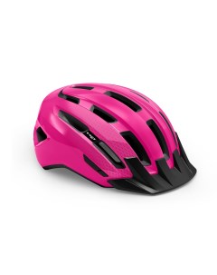 Велосипедный шлем Downtown pink glossy S M Met