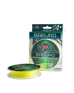 Шнур SABURO 0 18 14 9 95 3 желтый Fluo Yellow 3 300 3 Sprut
