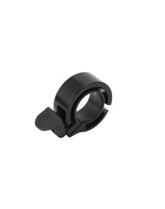 Звонок механический ударный кольцевой d 49х17мм алюминий пластик черный Trix