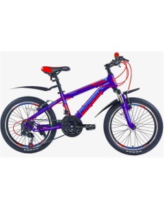 Велосипед Combat 20 2021 12 blue red ligthblue Pioneer