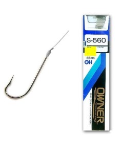 Поводок с крючком для рыбалки S560 1 упаковка 8 1 6 8 Owner