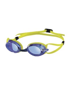 Стартовые очки для плавания VENOM цв рамки лайм синие стекла цв обт лайм Head
