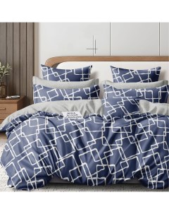 Комплект постельного белья Luxe П 247 1 5 спальный поплин наволочки 70x70 Alleri