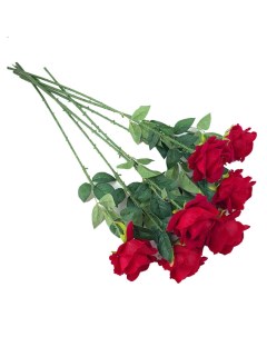 Розы декоративные букет искусственных роз из 7шт Homeli
