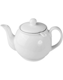 Чайник с металлическим ситом фарфор 0 5л белый Kunstwerk