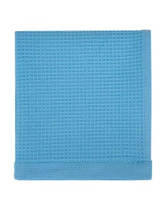 Полотенце Текстиль Cleanelly Basic 30 х 70 см вафельное голубое Дм