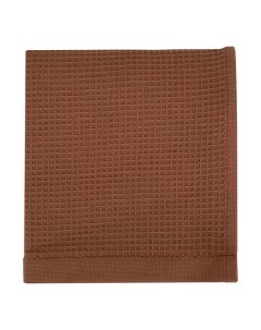 Полотенце Текстиль Cleanelly Basic 30 х 70 см вафельное коричневое Дм