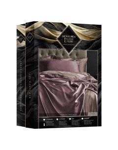 Комплект постельного белья Luxury семейный хлопок полиэстер Мона лиза